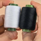 1 Set Durable Black/White Sewing Threads