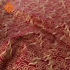 Burgundy Red Cotton Fabric By Half Yards