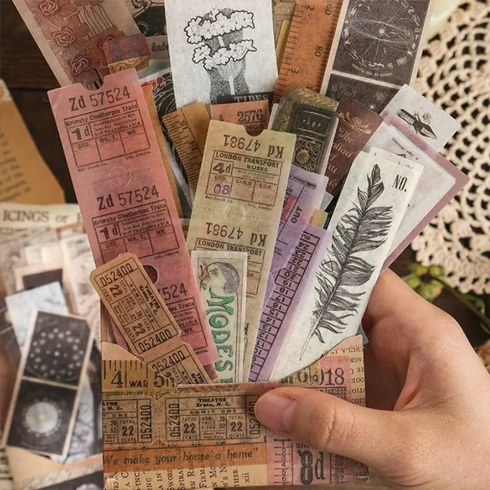 30 Pcs Scrapbooking Tissue Paper Onion Skin Kraft Paper