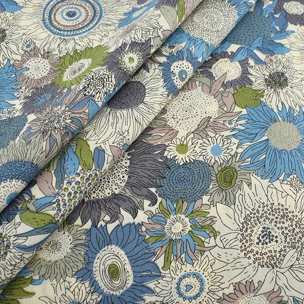 Printed Plain Cotton Fabric