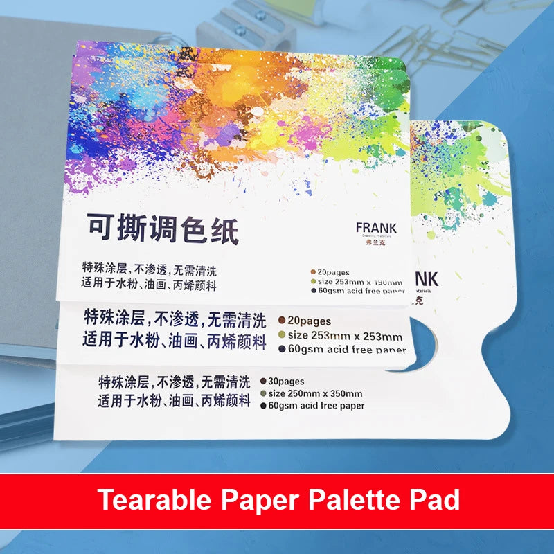 Artist Disposable Tear-Off Palette Paper