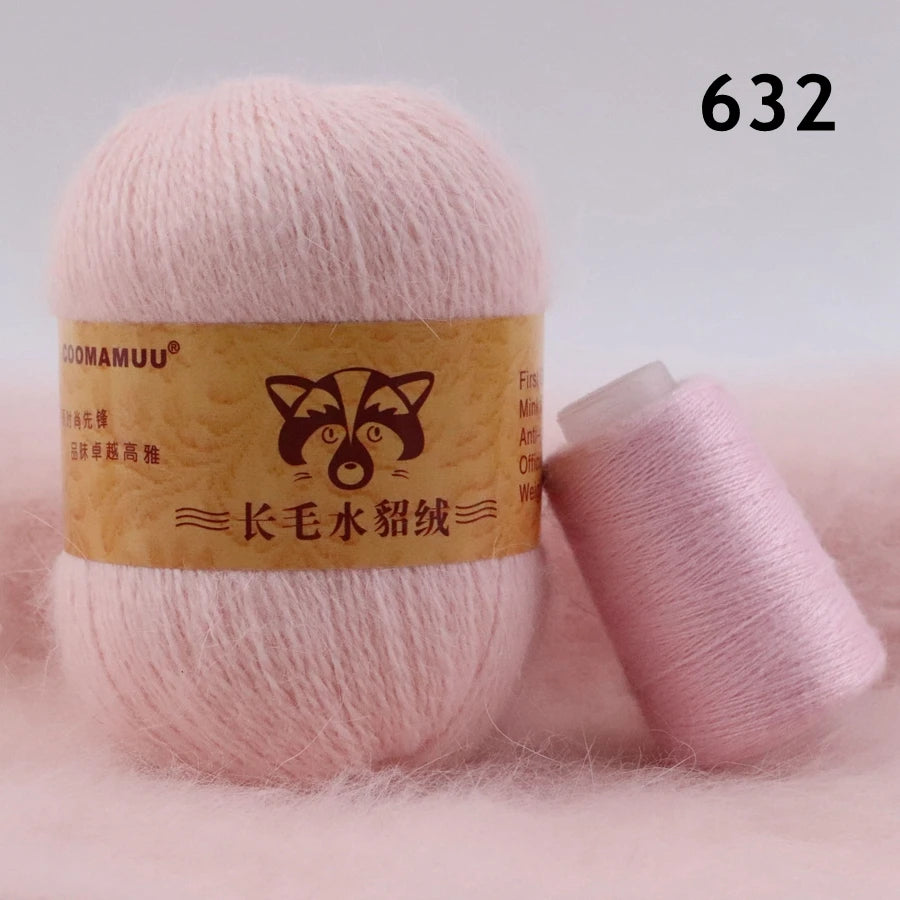 Extra Soft Plush Mink Hair Yarn