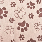 Printed Cotton Linen Fabric