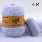 Extra Soft Plush Mink Hair Yarn