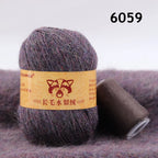 Extra Soft Plush Mink Hair Yarn