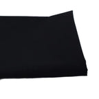 Pure Black Cotton Fabric