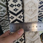 Exclusive Cotton Webbing Geometric Patterns