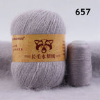 Extra Soft Plush Mink Hair Yarn