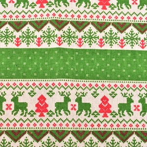 Printed Cotton Linen Fabric