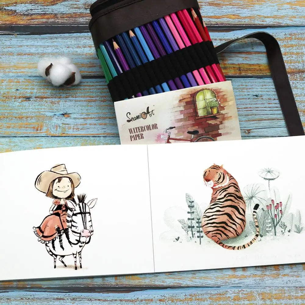 12Sheet 230gsm Watercolor Sketchbook