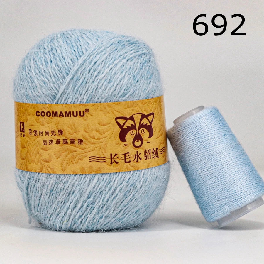 Extra Soft Plush Mink Hair Yarn