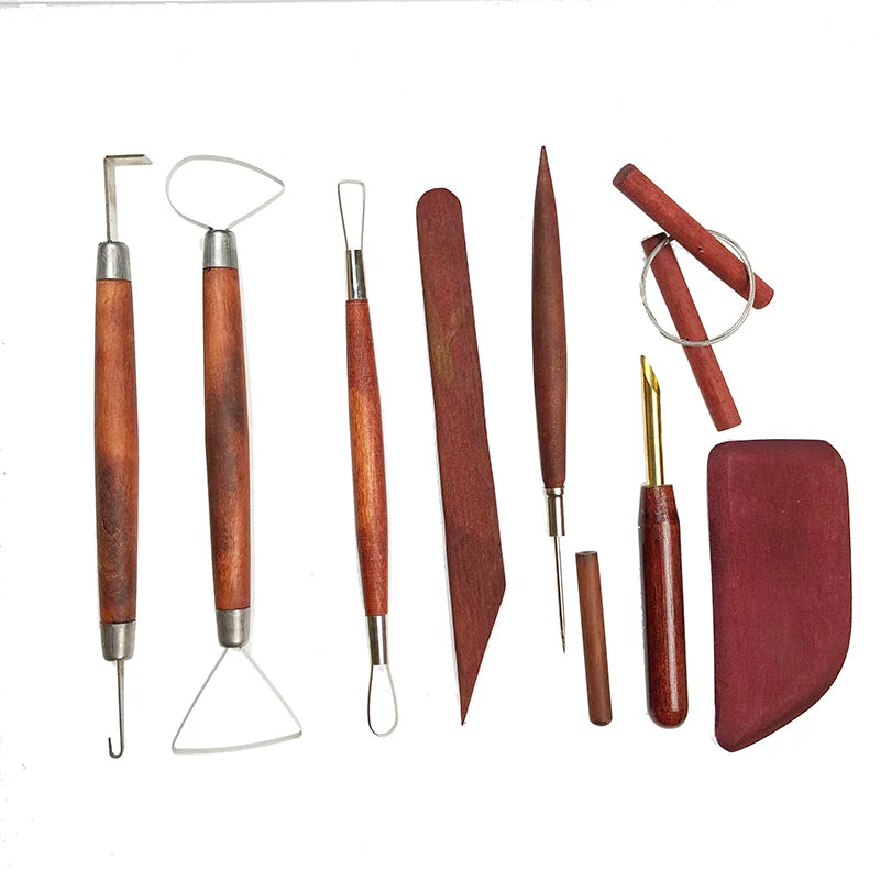 Basic Pottery Tools Kit for Ceramics