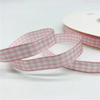 5yards/Lot 10mm Plaid Ribbon Christmas