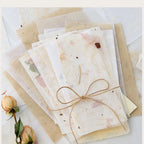 30 Pcs Scrapbooking Tissue Paper Onion Skin Kraft Paper