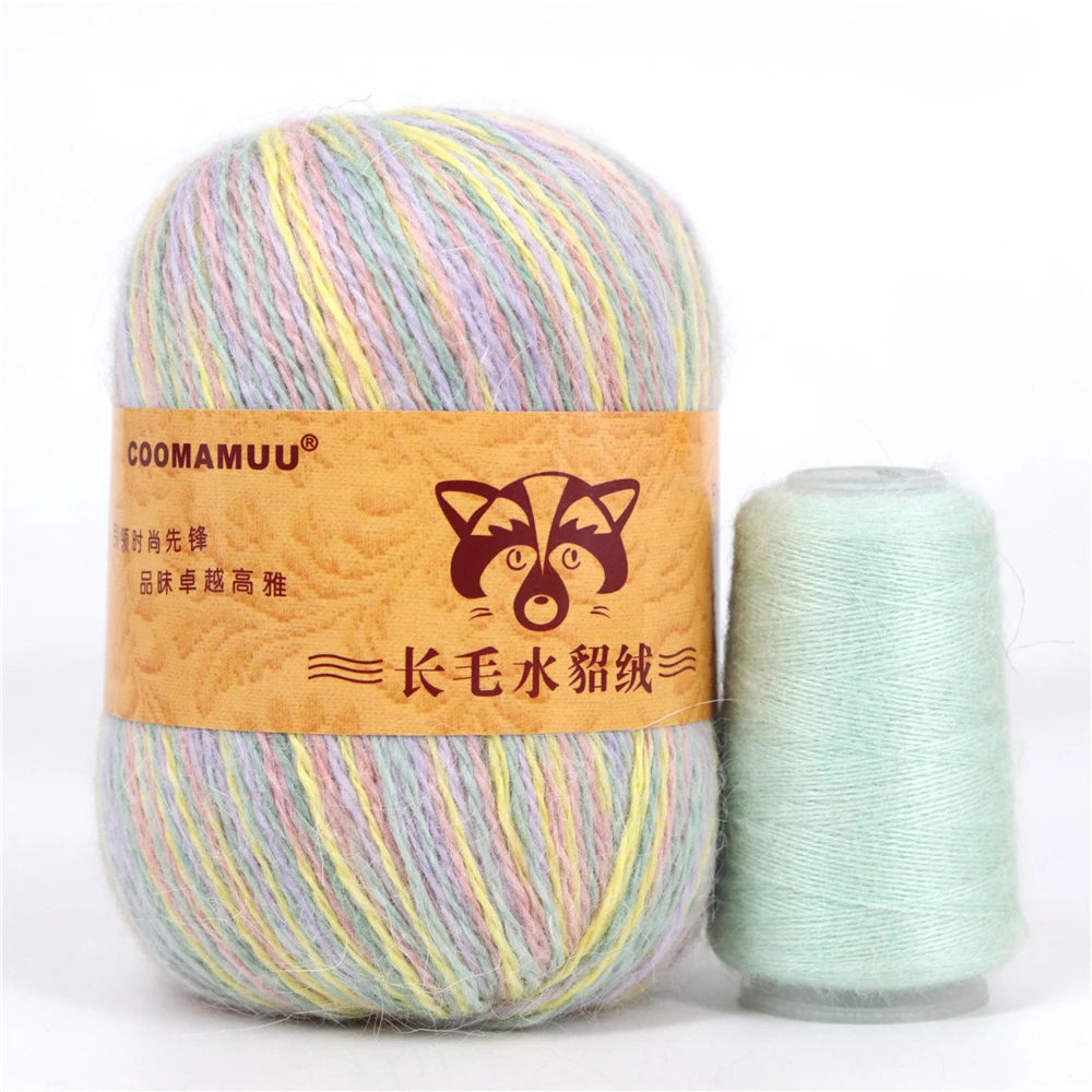 Extra Soft Plush Mink Hair Yarn