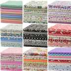 Quilting Fabric, 9/10/50 PCS 19.7x19.7 Inches Cotton Bundle Fat Quarter