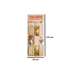 30Pcs Scrapbook paper Retro Butterfly Week month