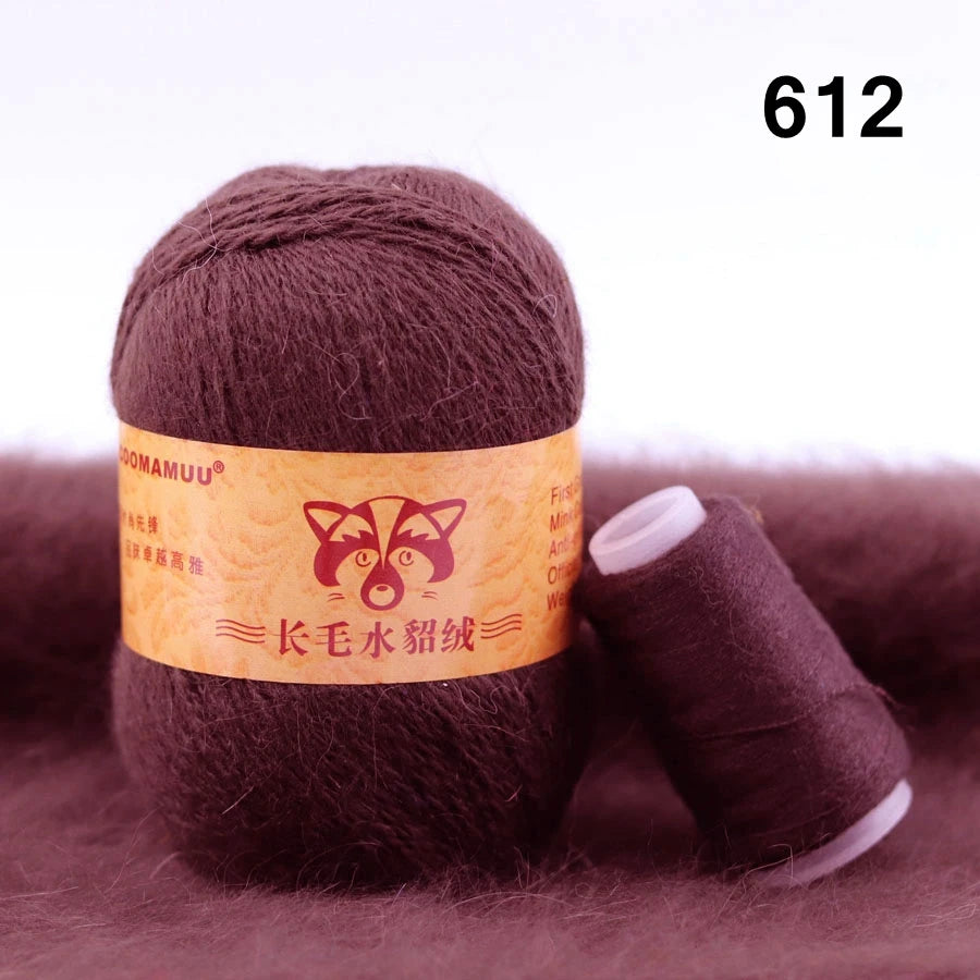 Extra Soft Plush Mink Hair Yarn