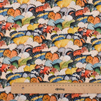 Blue Digital Printed Cotton Fabrics