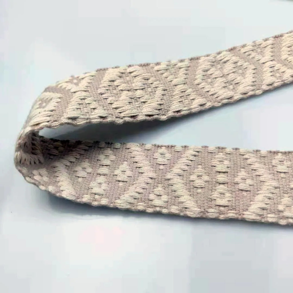 Cotton Webbing Geometric Patterns 4cm