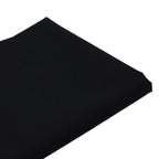 Pure Black Cotton Fabric