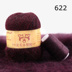 Extra Soft Plush Mink Hair Yarn