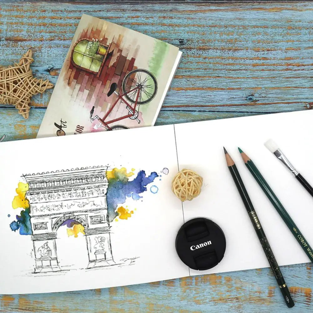 12Sheet 230gsm Watercolor Sketchbook