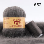 Extra Soft Plush Mink Hair Yarn