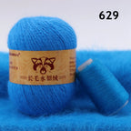 Extra Soft Plush Mink Hair Yarn