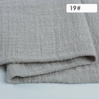 Plain Cotton Gauze Linen Fabric