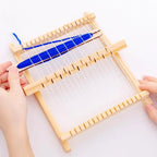 Knitting Loom Mini DIY Traditional Wooden Weaving Loom