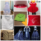 Lovely Fresh Red Printed Cloth 100% Cotton Fabric