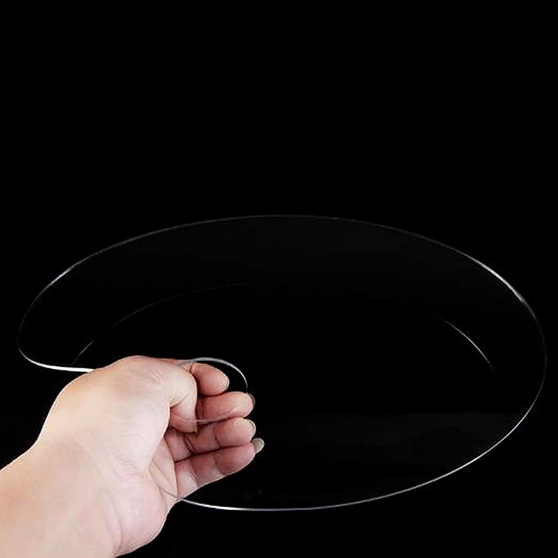 Clear Acrylic Artist Paint Mixing Palette