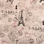 Printed Cotton Linen Fabric