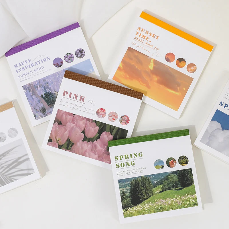 50 sheets 50 Patterns Washi Paper Ins Stickers