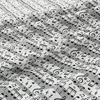 Musical Note 100% Cotton Fabric