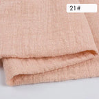 Plain Cotton Gauze Linen Fabric
