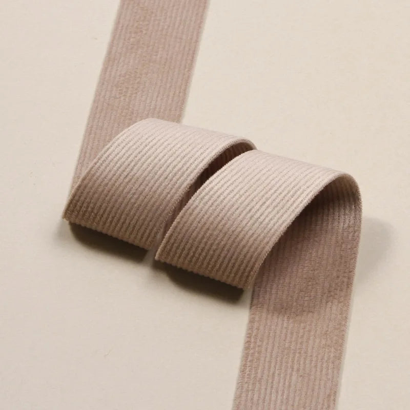 Striped Corduroy Ribbons 15 25 35mm
