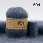 Extra Soft Plush Mink Hair Yarn