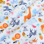 Blue Digital Printed Cotton Fabrics