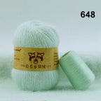 Extra Soft Plush Mink Hair Yarn