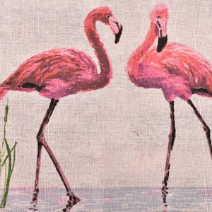 Printed Cotton Linen Fabric