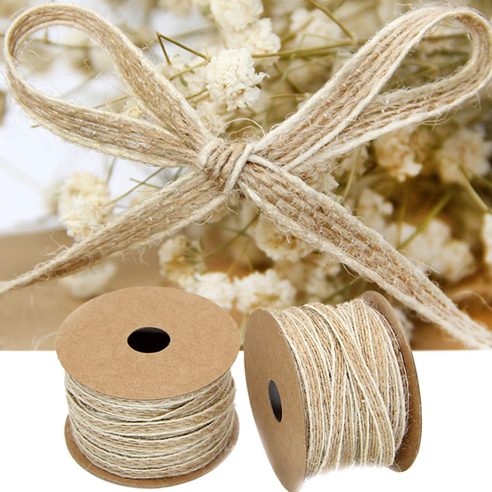 10M/Roll Vintage Jute Burlap Rolls