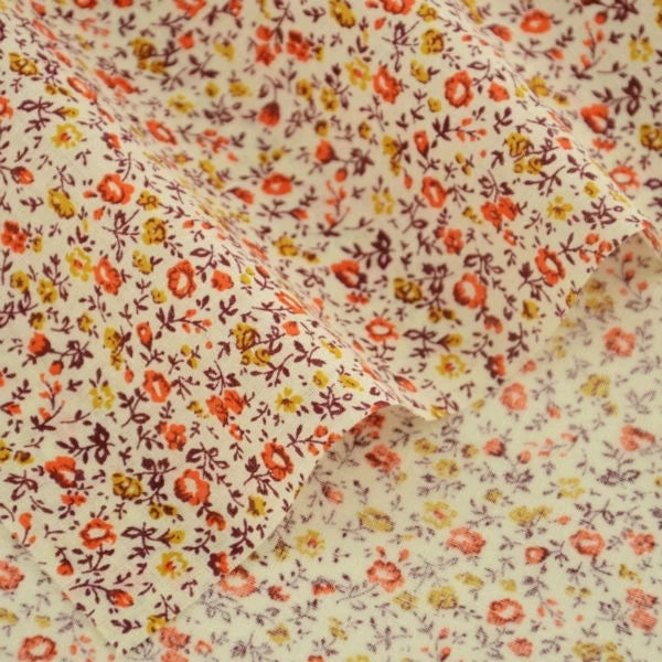 Lovely Fresh Red Printed Cloth 100% Cotton Fabric