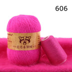 Extra Soft Plush Mink Hair Yarn
