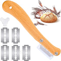 Bread Lame Wooden Handle Bread Slashing Tool