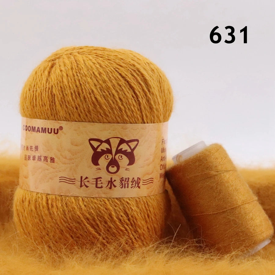 Extra Soft Plush Mink Hair Yarn