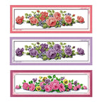Counted Cross Stitch Kits Long Edition Roses