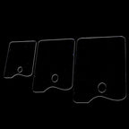 Clear Acrylic Artist Paint Mixing Palette