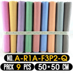 Quilting Fabric, 9/10/50 PCS 19.7x19.7 Inches Cotton Bundle Fat Quarter